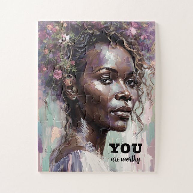 Puzzle Vous Êtes Une Africaine Américaine Véritable Flora (Vertical)