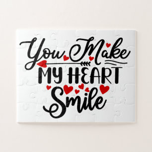 Puzzle Vous Faites Sourrir Mon Coeur