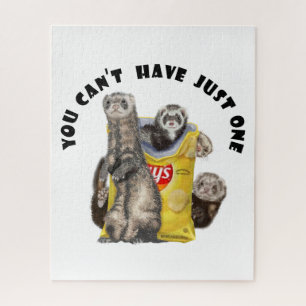 Puzzle Vous ne pouvez pas avoir qu'un * Ferrets avec sac