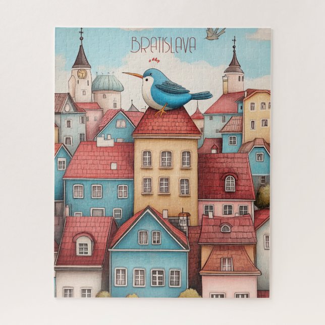 Puzzle Voyage à Bratislava Slovaquie (Vertical)