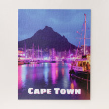 Voyage au Cap Town Vintage Rétro