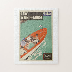 Puzzle Voyage du lac Winnipesaukee New Hampshire