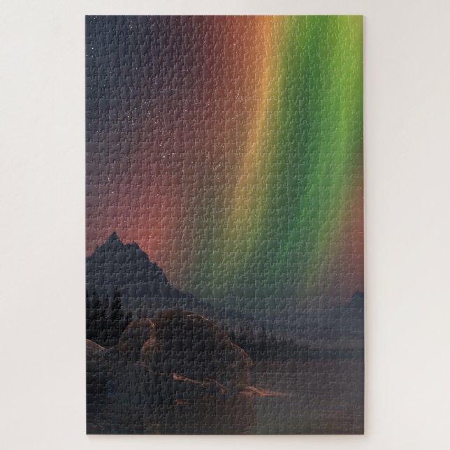 Puzzle Vrai Nord (Aurora) (Vertical)