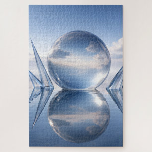 Puzzle Vrai verre, peur et réf