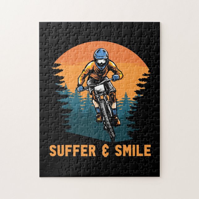 Puzzle VTT Souffre Et Sourire (Vertical)