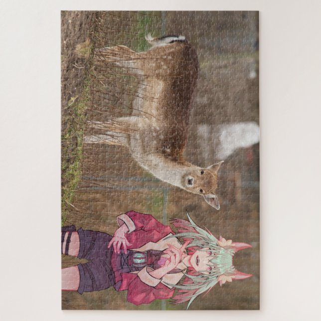 Puzzle VTuber, V Tuber meets Deer (Vertical)