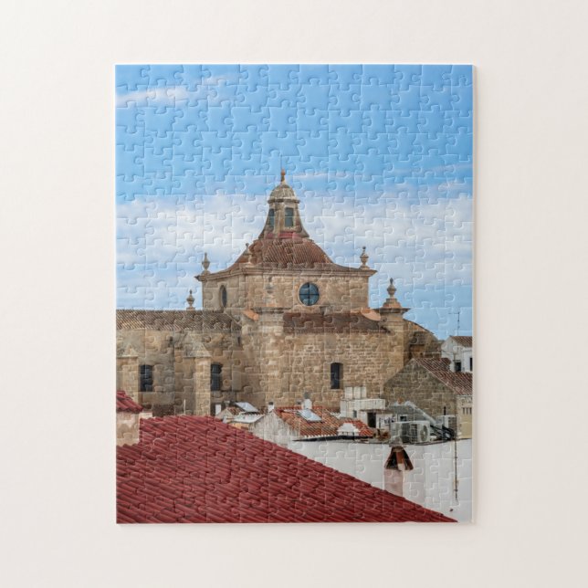 Puzzle Vue aérienne de l'église de Carmen - Mahon, Minorq (Vertical)