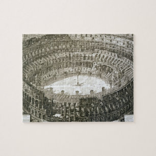 Puzzle Vue aérienne du Colosseum à Rome des 'vues o