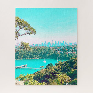 Puzzle Vue aérienne du port de Sydney Mosman