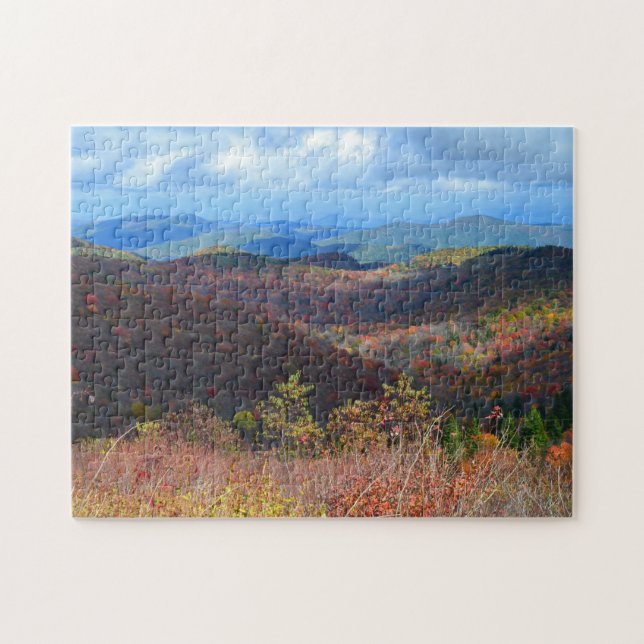 puzzle - Vue d'automne, Blue Ridge Parkway (Horizontal)