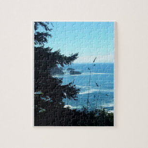 Puzzle Vue de Hart's Cove, Côte de l'Oregon