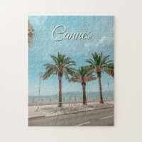 Vue de la Côte d'Azur à Cannes France