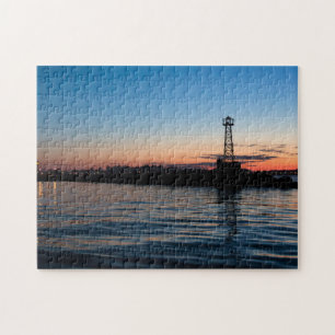 Puzzle Vue de Montevideo à l'aube, Uruguay