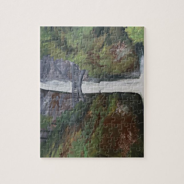 Puzzle Vue de Multnomah Falls (Vertical)