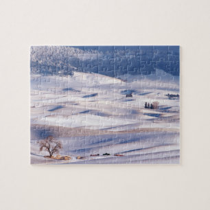 Puzzle Vue de Steptoe Butte de collines ondoyantes couver