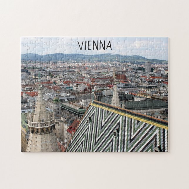 Puzzle vue de Vienne (Horizontal)
