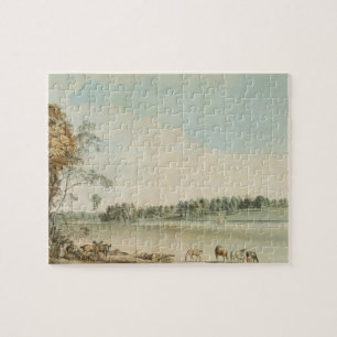 Puzzle Vue du nord-ouest de loge de Wakefield dans