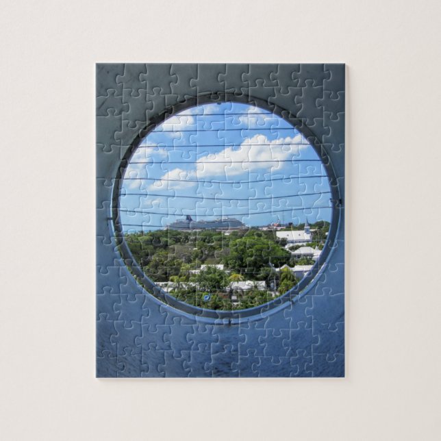 Puzzle Vue du phare de Mallory Carré (Vertical)