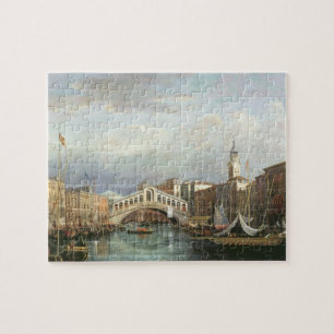 Puzzle Vue du pont de Rialto à Venise