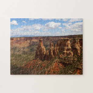 Puzzle Vue du sentier Canyon Rim au Colorado Monument