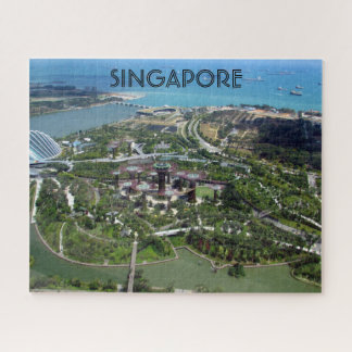 Puzzle vue jardin singapour