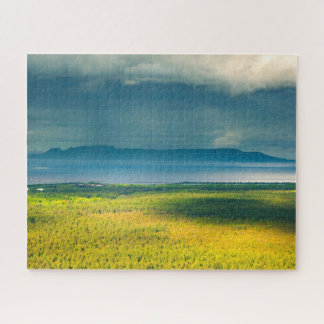 Puzzle Vue morose du géant endormi du lac Supérieur