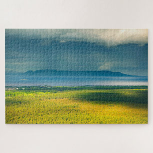 Puzzle Vue morose du géant endormi du lac Supérieur