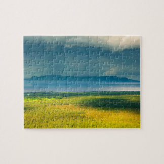 Puzzle Vue morose du géant endormi du lac Supérieur