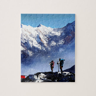 Puzzle Vue Panoramique De Ama Dablam Pic Everest Mountain