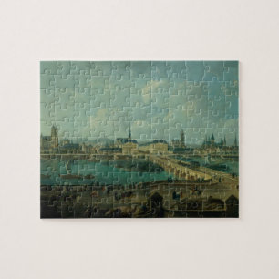 Puzzle Vue panoramique des visites, 1787 (huile sur la