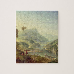 Puzzle Vue panoramique sur le Rhin (paires avec 59649)