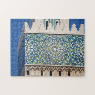 Puzzle Vue partielle de la mosquée Hasan II à Casablanca