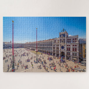 Puzzle Vue pittoresque de San Marco carré, Venise, Italie