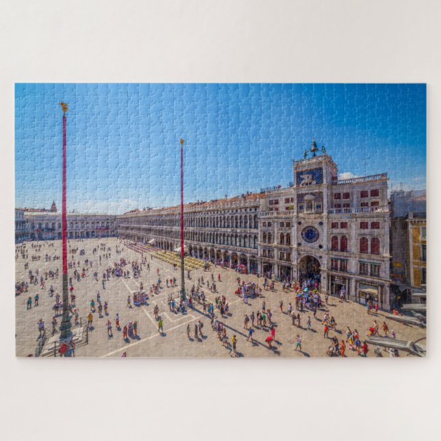 Puzzle Vue pittoresque de San Marco carré, Venise, Italie (Horizontal)