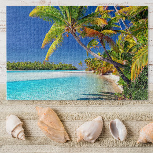 Puzzle Vue pittoresque sur Cook Island Beach   Tropical