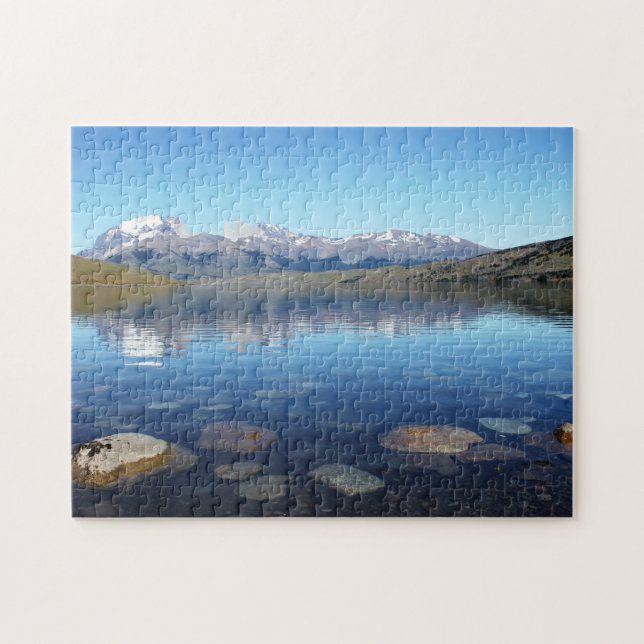 Puzzle Vue pittoresque sur l'eau Torres Del Paine Chili (Horizontal)