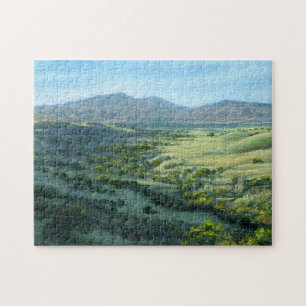 Puzzle "Vue Sud du mont Diablo"