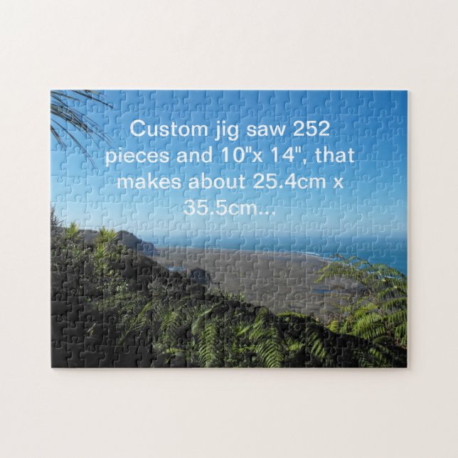 Puzzle Vue sur la mer de Tasman (Horizontal)