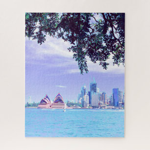 Puzzle Vue sur l'eau du port de Sydney Opera House