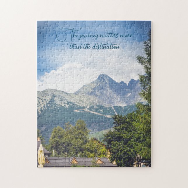 Puzzle Vue sur les montagnes (Vertical)
