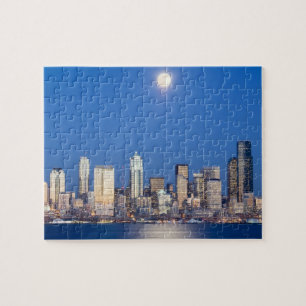 Puzzle WA, Seattle, Seattle et Elliott Bay 3