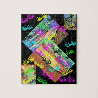 Puzzle Wa-Wo Wave NFT Art Collection CLOUDY CLOUDS 23/30