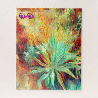 Puzzle Wa-Wo Wave NFT Art Collection THIRSTY SUCCULENT 25