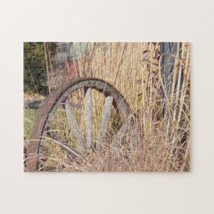 Puzzle Wagon Wheel