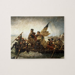 Puzzle Washington croisant le Delaware - le Leutze (1851)