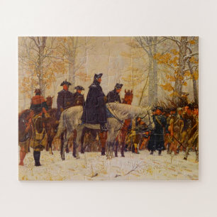 Puzzle Washington Mars Valley Forge William Trego 1883