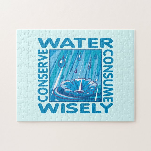 Puzzle Water Conservation (Horizontal)