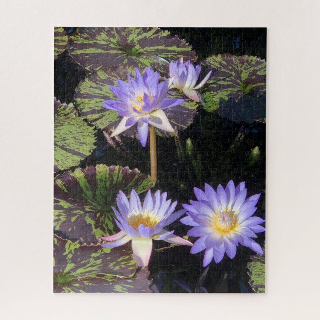 Puzzle Water Lilies (Vertical)