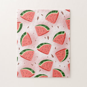 Puzzle Water Melon Pattern