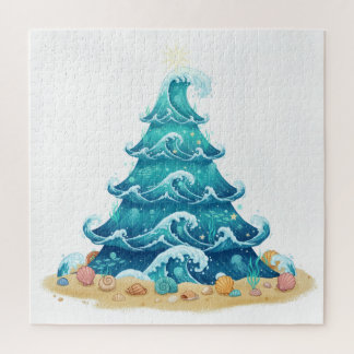 Puzzle waves of christmas